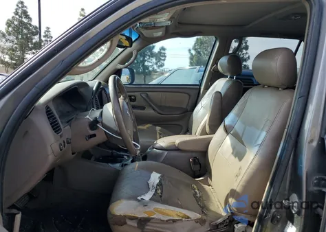 2003 Toyota Sequoia Limited из США, поврежденный, VIN 5TDBT48A73S203781